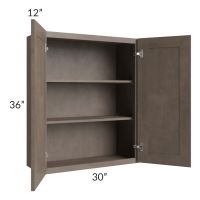 Providence Natural Grey 30x36 Wall Cabinet