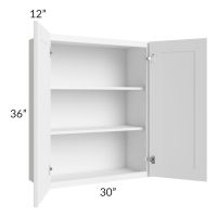Providence White 30x36 Wall Cabinet