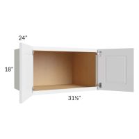 Southport White Shaker 31.5x18x24 Wall Cabinet