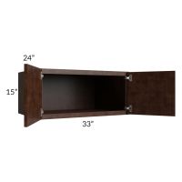Regency Espresso 33x15x24 Wall Cabinet