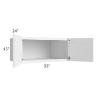 Regency White 33x15x24 Wall Cabinet