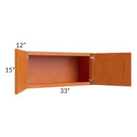 Regency Spiced Glaze 33x15 Wall Cabinet