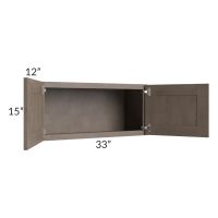 Providence Natural Grey 33x15 Wall Cabinet