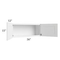 Providence White 36x15 Wall Cabinet