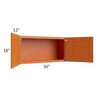 Regency Spiced Glaze 36x18 Wall Cabinet