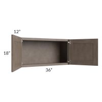Providence Natural Grey 36x18 Wall Cabinet