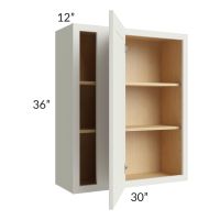 Tuscan Almond Glaze 30x36 Blind Corner Wall Cabinet