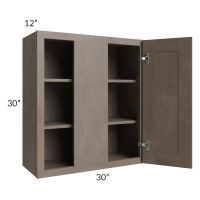 Providence Natural Grey 30x30 Blind Wall Cabinet