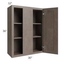 Providence Natural Grey 30x36 Blind Wall Cabinet