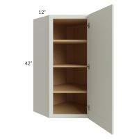 24x42 Diagonal Corner Wall Cabinet