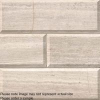 White Oak Honed Beveled 4" x 12" Subway Tile Sample