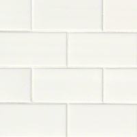 White Subway 3 x 6 Tile