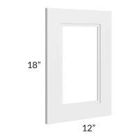 Charlotte White 12x18 Glass Door Only 