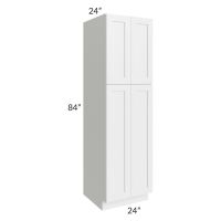 Southport White Shaker 24x84 Wall Pantry