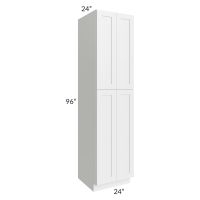 Southport White Shaker 24x96 Wall Pantry