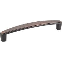 Elements By Hardware Resource - Lindos Collection Pulls - 5.039" Center to Center in Brushed Oil Rubbed Bronze
