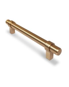 Contemporary Metal Pull 6.61" Overall Length in Champagne Bronze