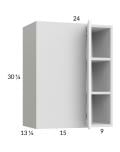 Euro Gloss White - Ready To Assemble Kitchen Cabinets - The RTA Store