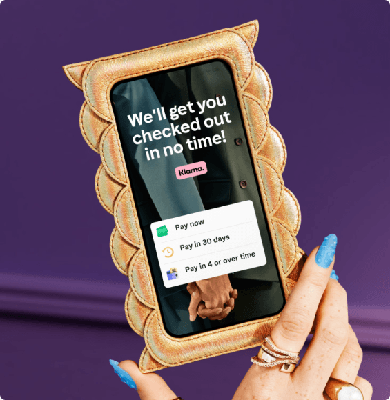 Klarna - We'll get you checked out in no time!