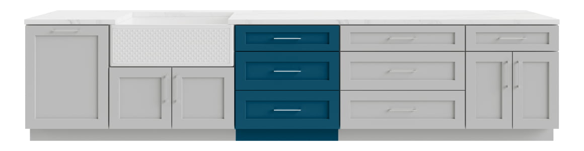 30 inch drawer base cabinet
