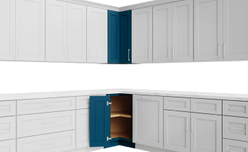 Corner Wall Cabinet or Base Cabinet Option 3