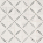 Bianco Starlite Polished Geometric Tile